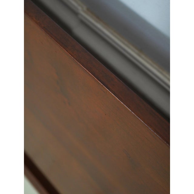 Eldred Wheeler King Size Cherry Poster Bed For Sale - Image 16 of 17