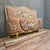 Louis XV Style Basket Bed in Carved Wood and Floral Tapestry For Sale - Image 3 of 8