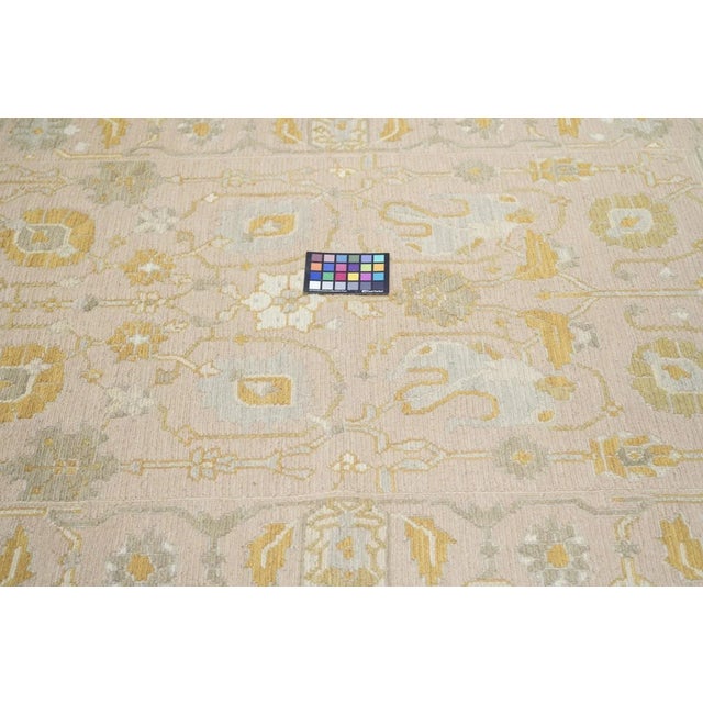 Beige Sumak Rug 4'1'' X 6'1'' For Sale - Image 8 of 9