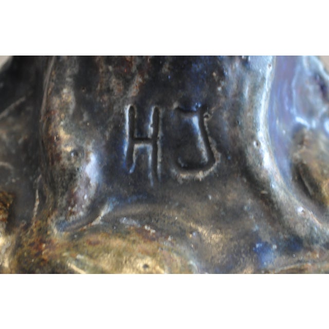 Table Lamp by H Javaux in the Style of Tiffany For Sale - Image 12 of 13