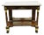 19th Century French Empire Marble Top Bronze Ormolu Paw Feet Console Hall Table For Sale