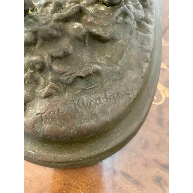 Antique Victorian Quality Bronze Figure of Cossack on Horseback For Sale - Image 10 of 12