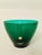 Mid-Century Modern Emerald Green Murano Glass Vase by Vistosi, 1960s For Sale - Image 3 of 5