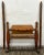 This is a stunning and rare antique rope poster bed that can accommodate a twin or 3/4 size mattress. It features...