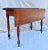 Brown Antique Rustic Traditional Drop-Leaf Pembroke Expanding Table For Sale - Image 8 of 10