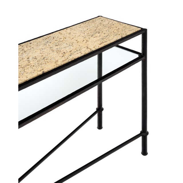 Giacometti Style, Italian Modernist Console Table, Circa 1970 For Sale In Austin - Image 6 of 9