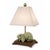 Figurative Vintage Figural Bunny Rabbit Table Lamp With Crackle Glaze For Sale - Image 3 of 11