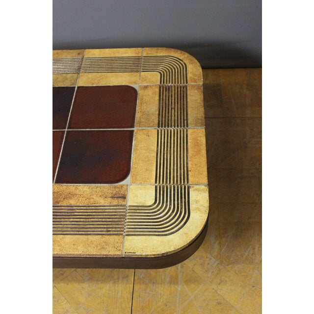 Beige Mambo Model Coffee Table by Roger Capron, 1974 For Sale - Image 8 of 15
