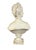 After Jean-Antoine Houdon, Bust of Diana, 1800s, White Marble Sculpture For Sale - Image 4 of 6