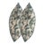 Pair 20'' Soft Blue Aviary Pillows For Sale - Image 4 of 5