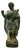 Roman Emperor Statuette in Bronze For Sale
