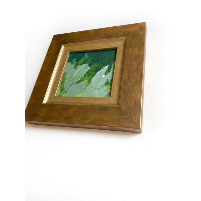 "Sweet Grass" 2026 Framed Mini Painting by Jessalin Beutler For Sale - Image 4 of 4