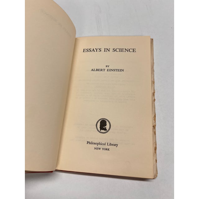 Vintage Einstein Collection Book Set/4 For Sale - Image 9 of 13