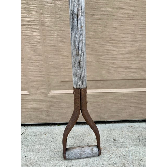 Early 20th Century Wooden and Iron Garden Tools, Set of Five For Sale - Image 9 of 12