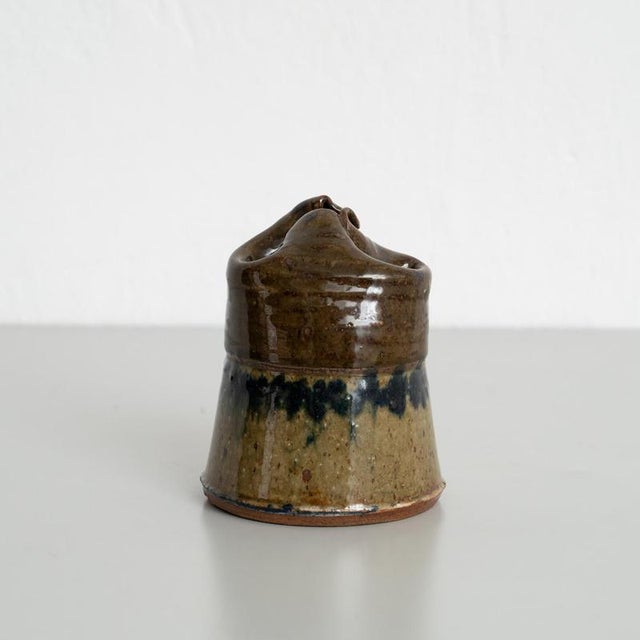 Vintage German Ceramic Vase, 1974 For Sale - Image 3 of 13