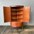 A very lovely Danish teak corner cabinet in original condition. Maker unknown. Shelves are fixed and not adjustable. No...