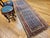 19th Century 19th Century Persian Bidjar Runner, Hand-Knotted Wool, Allover Paisley Pattern, Blue & Red, 3x9 For Sale - Image 5 of 14