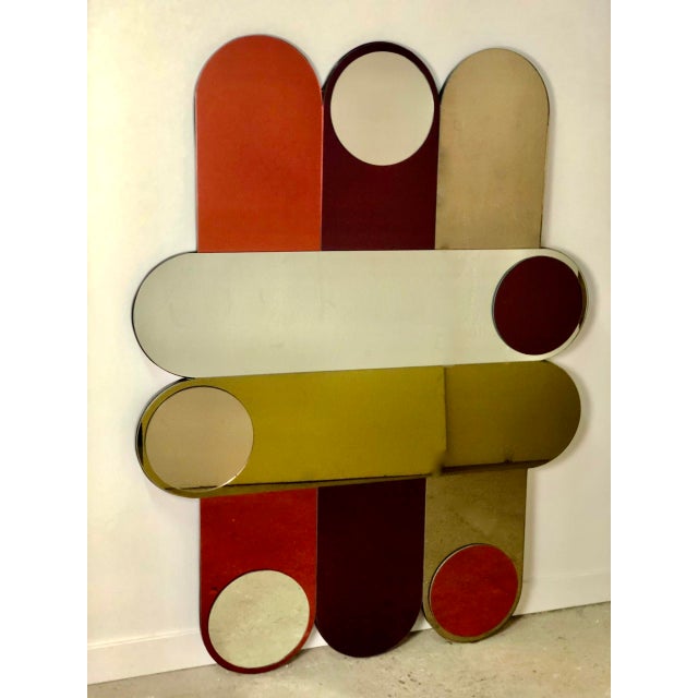 Circus Mirror in Smoked Glass, 1994 For Sale - Image 10 of 12