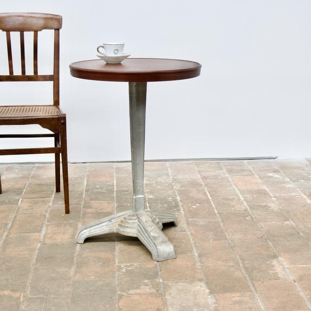Vintage Louis Vuitton Table in Cast Iron, 1930s For Sale - Image 6 of 7