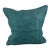 20 x 20 Hemp Pillow Turkish Cushion Natural Blue Pillow Cushion For Sale