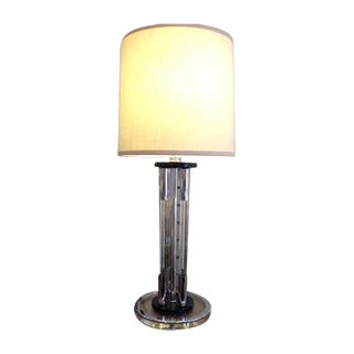 Vintage Lucite Table Lamp For Sale