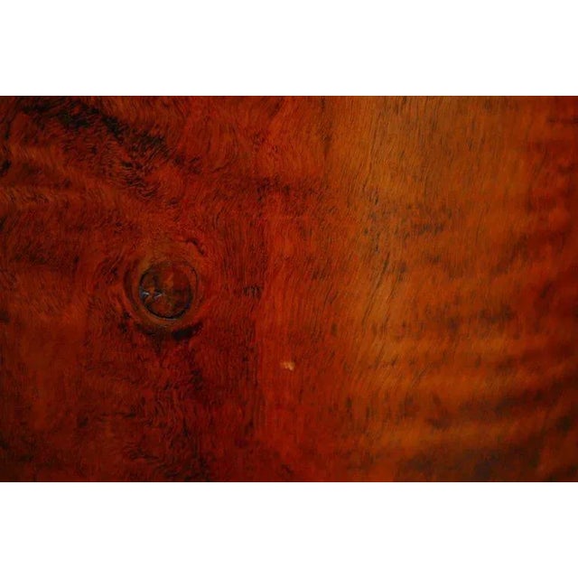 19th Century Monumental Chinese Carved Rosewood Brush Pot For Sale - Image 5 of 11