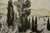 Modern Yves Brayer, Jardin à Chiraz, Lithograph For Sale - Image 3 of 7