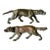 Vintage Boho Cast Brass Dog Drawer Pulls – Set of 2 For Sale