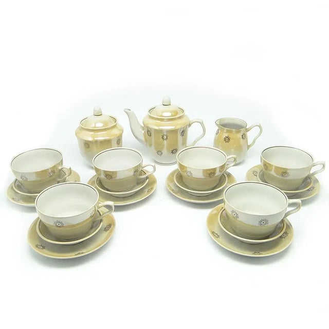 Postmodern Coffee Cups and Saucers from Polomny, Ukraine, 1970s, Set of 21 For Sale - Image 9 of 9