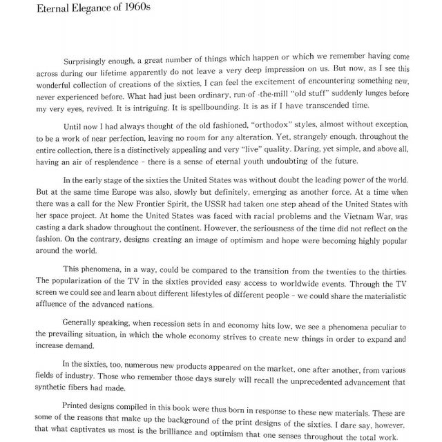 "Alta Moda: Eternal Elegance of 1960s" 1990 Kumakiri, M. For Sale - Image 9 of 12