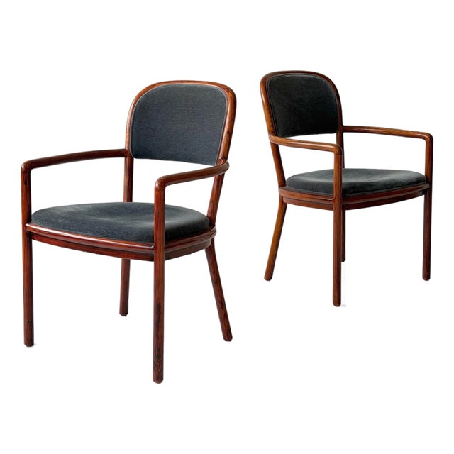Bentwood Side Chairs by Ward Bennett for Brickell Associates For Sale