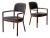 Bentwood Side Chairs by Ward Bennett for Brickell Associates For Sale