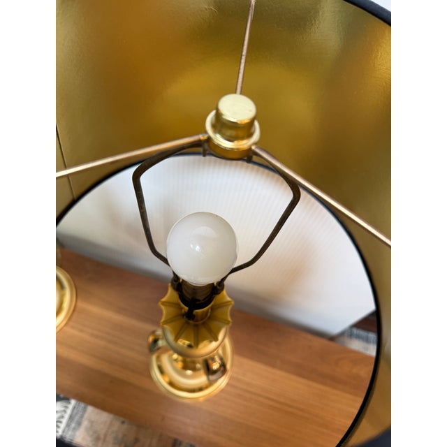 Regency Sculpted Table Lamps, Pair For Sale - Image 10 of 12