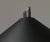 Postmodern Table Lamp with Black Cone Shade and Brushed Aluminum Stem, 1980s For Sale - Image 9 of 13