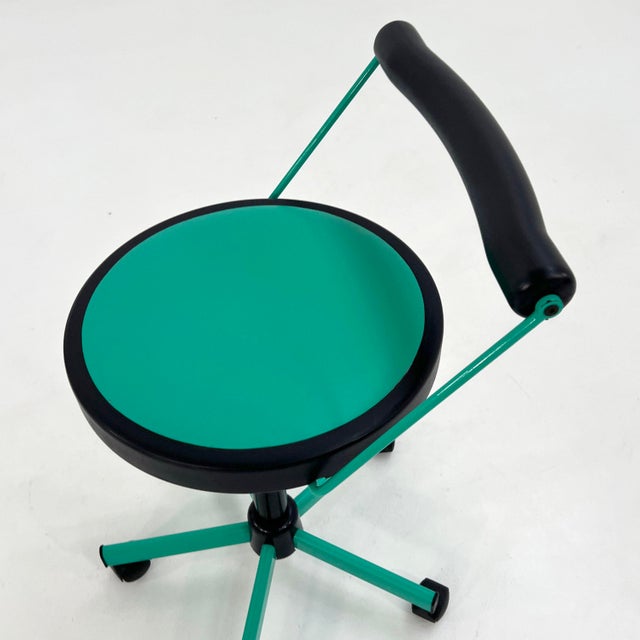 Adjustable Desk Chair from Bieffeplast, 1980s For Sale - Image 9 of 10