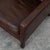 Brown Mid Century Danish Modern Lounge Chair Wingback Brown Leather High Back Seat MCM For Sale - Image 8 of 11