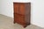 English Henkel Harris Georgian Solid Cherry Wood Gentleman's Chest, 1970s For Sale - Image 3 of 13