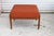 Mid 20th Century Mid 20th Century Hans J. Wegner For Getama 'Cigar' Stool In Solid Oak With Orange Cushion For Sale - Image 5 of 12