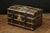 19th Century Domed Leather Trunk, 1920s For Sale - Image 4 of 11
