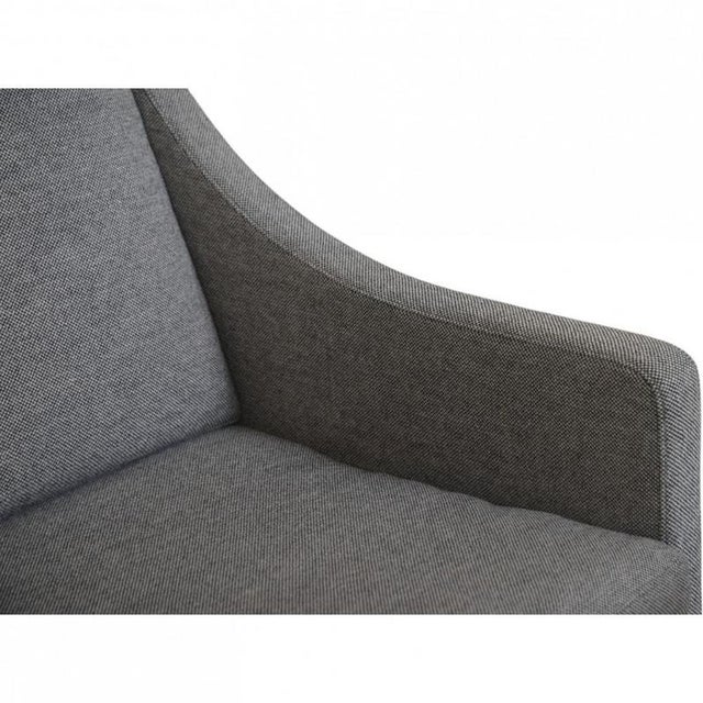 Textile Model 2209 3-Seater Sofa by Børge Mogensen with Grey Fabric from Hallingdal, 1980s For Sale - Image 7 of 18
