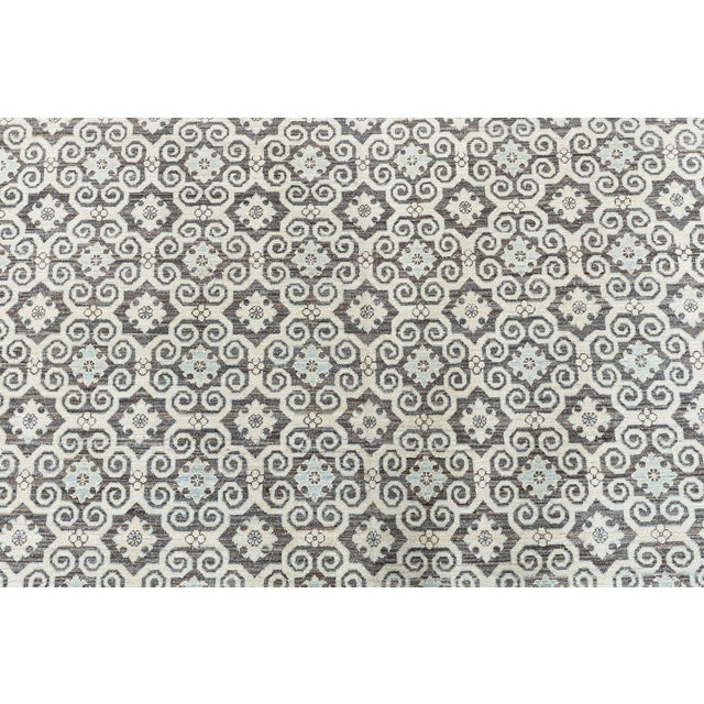 Traditional Antique-Inspired Classic Taupe Rug "Elysian" by Doris Leslie Blau For Sale In New York - Image 6 of 6