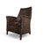 Rattan Armchair with Wooden Armrests and Leather Seat, 1960s For Sale - Image 16 of 16
