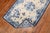 Blue Late 20th Century Blue Beige Chinese Silk Scatter Rug For Sale - Image 8 of 18