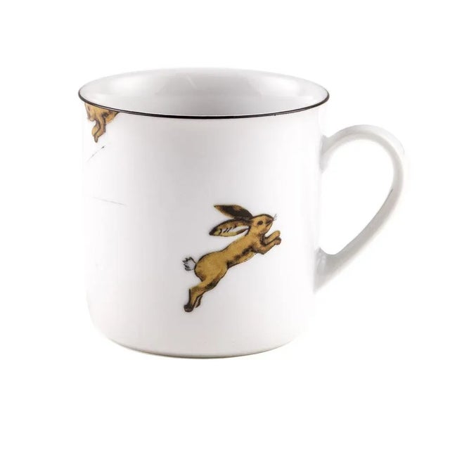 Rose Porcelain Collection Cup from Litolff, 1946 For Sale - Image 6 of 13