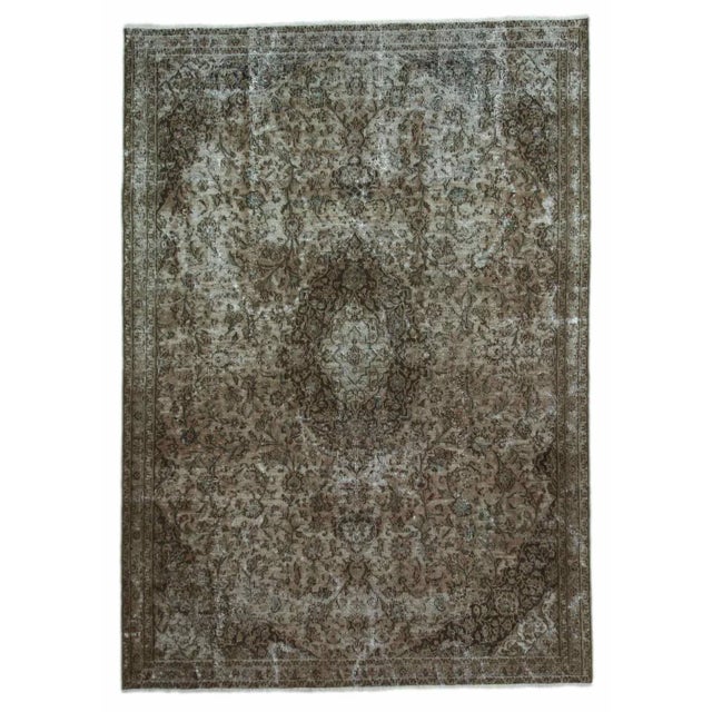 Vintage Middle Eastern Hand-Knotted Rug For Sale - Image 9 of 9