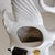 Ceramic Mid Century White Swan Television Lamp For Sale - Image 7 of 9
