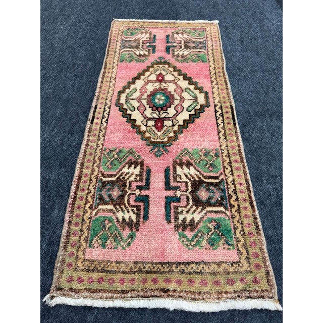 Turkish Yastik Rug 1'6" x 3'7" #24201 Explore a curated collection of hallway runners, wool rugs, and handmade...