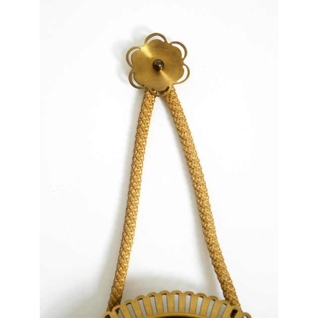 Small Mid-Century Modern Atlanta Wall Clock with 10-Day Movement, 1950s For Sale - Image 14 of 16