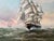 Vintage European Marine Original Oil Painting Tall Ship Seascape Signed Framed For Sale In Jacksonville, FL - Image 6 of 7