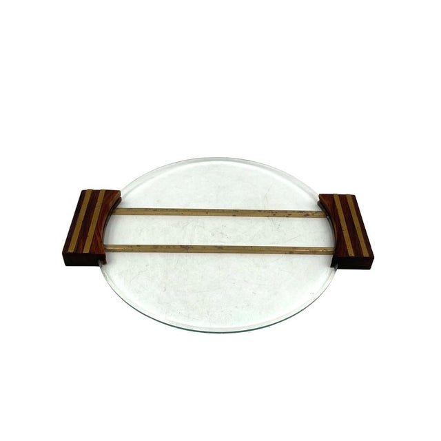 Art Deco Glass Tray, France, 1930s For Sale - Image 16 of 18